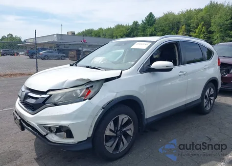 2015 Honda Cr-V Touring из США, поврежденный, VIN 5J6RM4H91FL116332